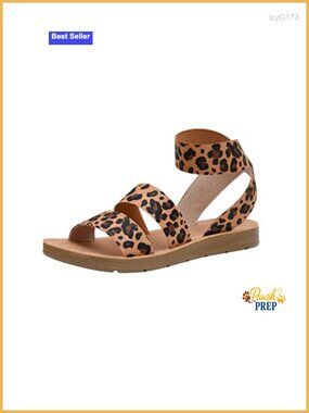 Strappy Slide Sandals with Arch Support and Memory Foam